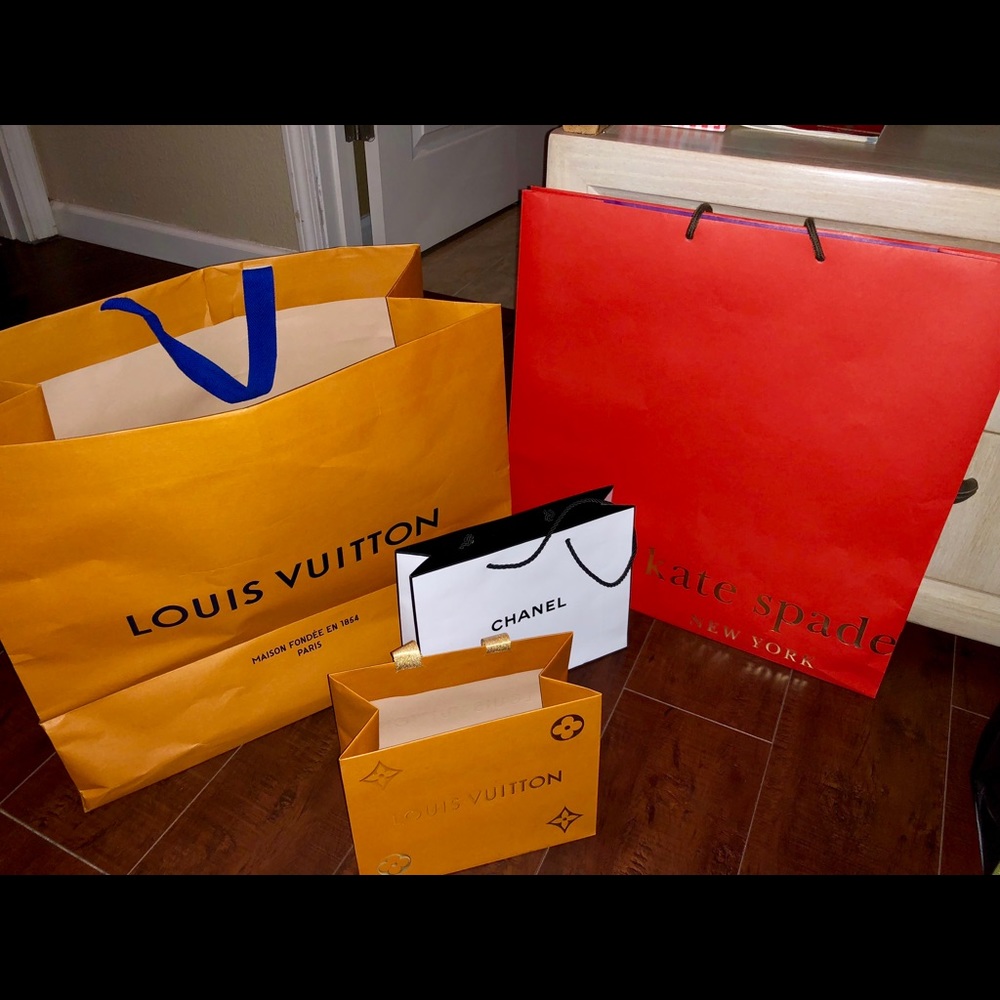 LV, Chanel, KS Shopping Bags Bundle